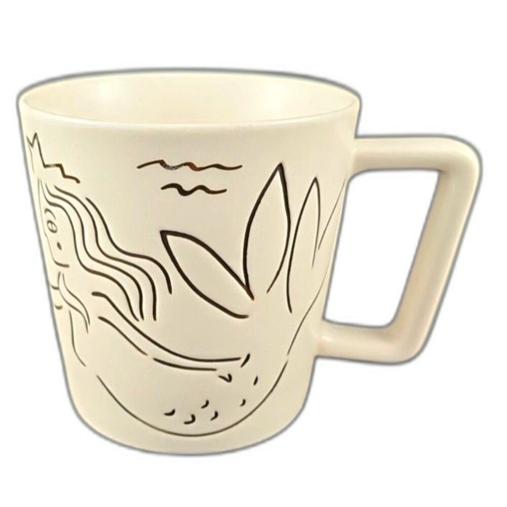 STARBUCKS MERMAID SIREN 2017 ANNIVERSARY COLLECTION COFFEE MUG 12 OZ